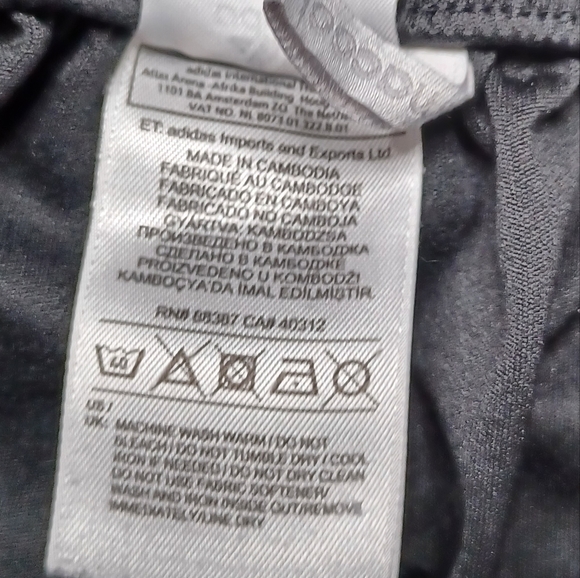 Adidas Climacool Black White Shorts Boy's Size Medium - Picture 9 of 11